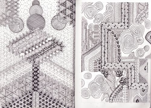 I've Been Drawing Patterns 20 min a Day for a Year